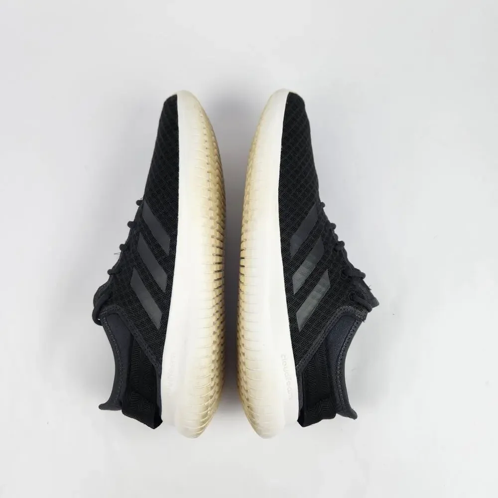 Adidas Cloudfoam QT Flex DA9449 Womens 9.5 Running Sneakers Black Athletic Shoes